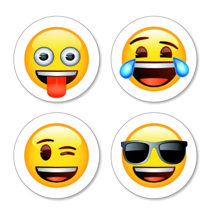 Magneten Emoji Mix - 4 stuks